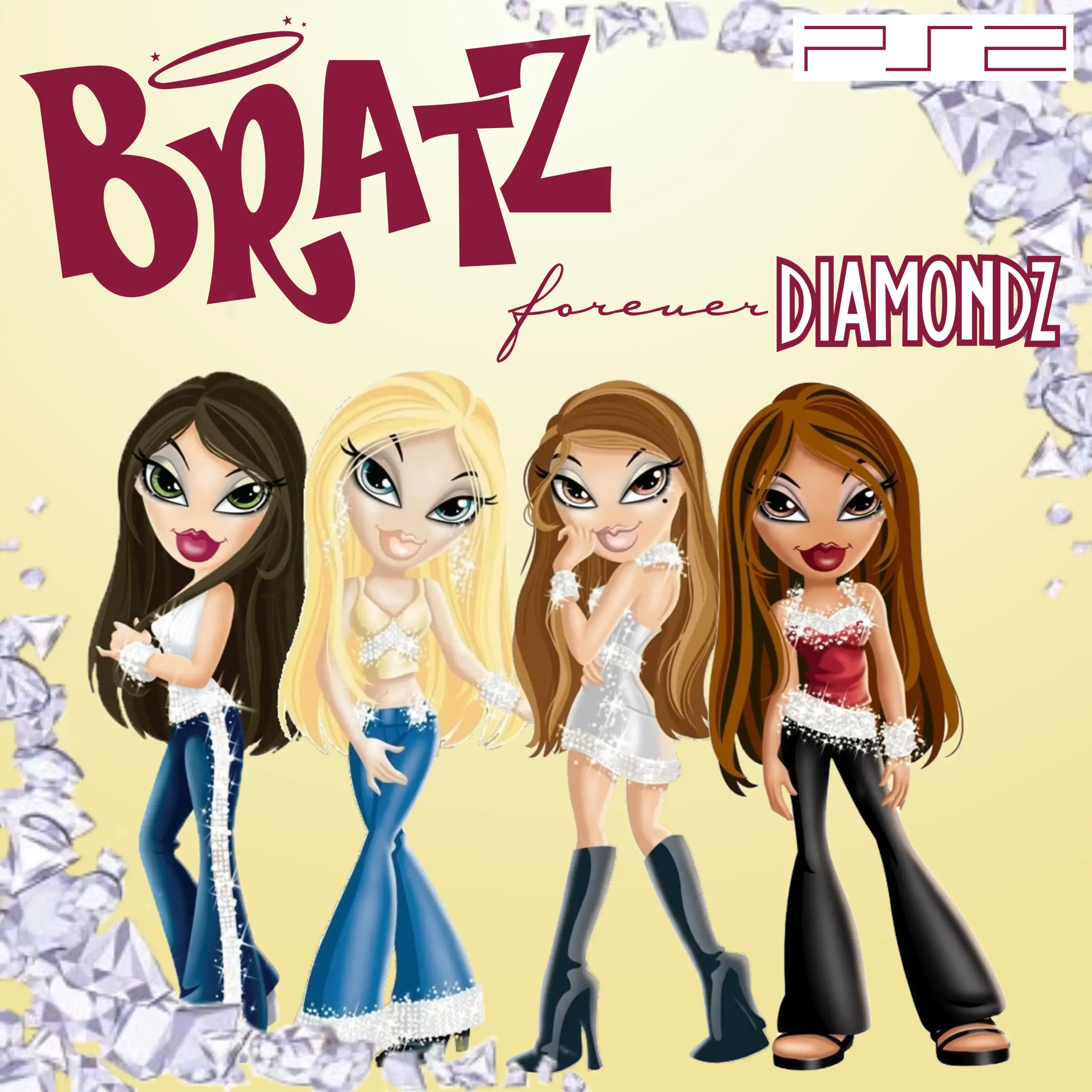 Button for Bratz: Forever Diamondz for PS2